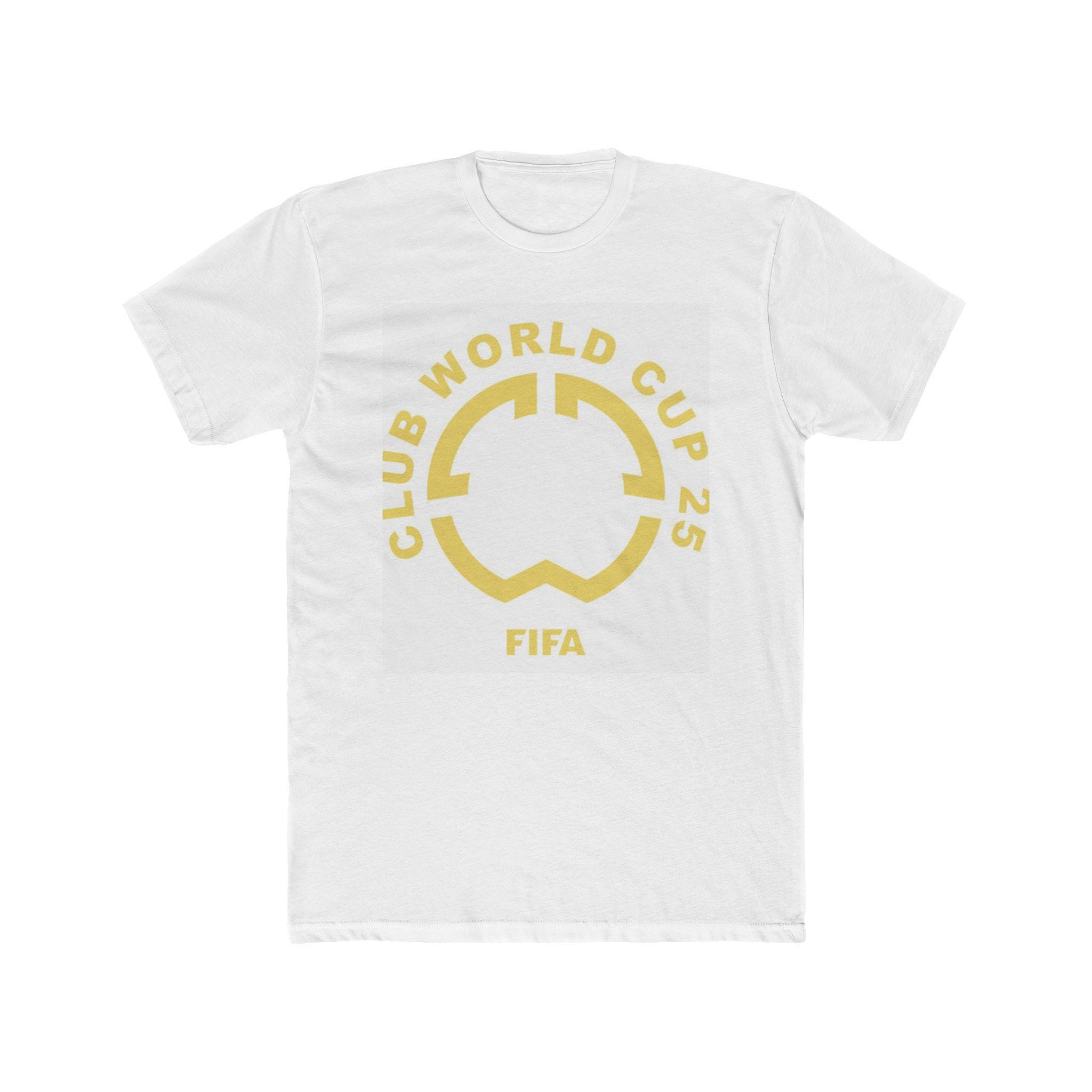 クラブワールドカップ FIFA CLUB WORLD CUP 25 Tシャツ M FIFA Club World Cup 2025™ Gold Emblem Black T-Shirt - Unisex