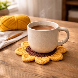 Può includere: Una tazza di ceramica bianca con manico nero e la scritta "But First, Coffee" in grassetto nero. La tazza è posta su uno sfondo sfocato, che suggerisce un'atmosfera accogliente.