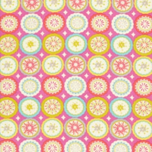 CLEARANCE - Dena Designs - Kumari Garden - Lalit in Pink - 1 Yard - Cotton Fabric