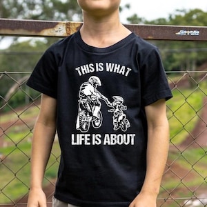 Kids Motocross T-Shirt “This is what life is about”