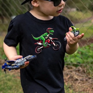 Kids Motocross T-Shirt “Motocross T-Rex”