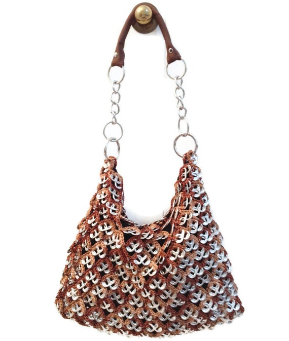 crochet pull tab purse pattern