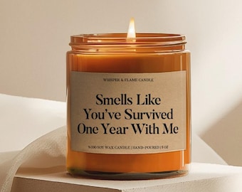 Custom Smells Like Candle, Soy Wax Candle, Vegan Candle, Personalized Gift