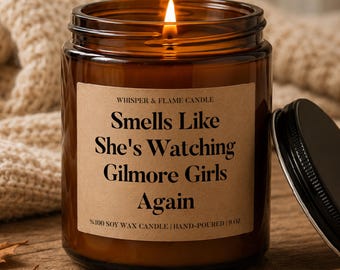 Gilmore Girl Candle, Gilmore Girl Gifts, Fall Gilmore Gifts, Gift for Mother, Daughter Gift, Mom Gift, Best Friend Gift Box, Lorelai & Rory