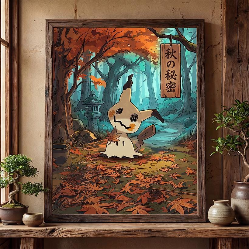 Mimikyu Poster - Etsy