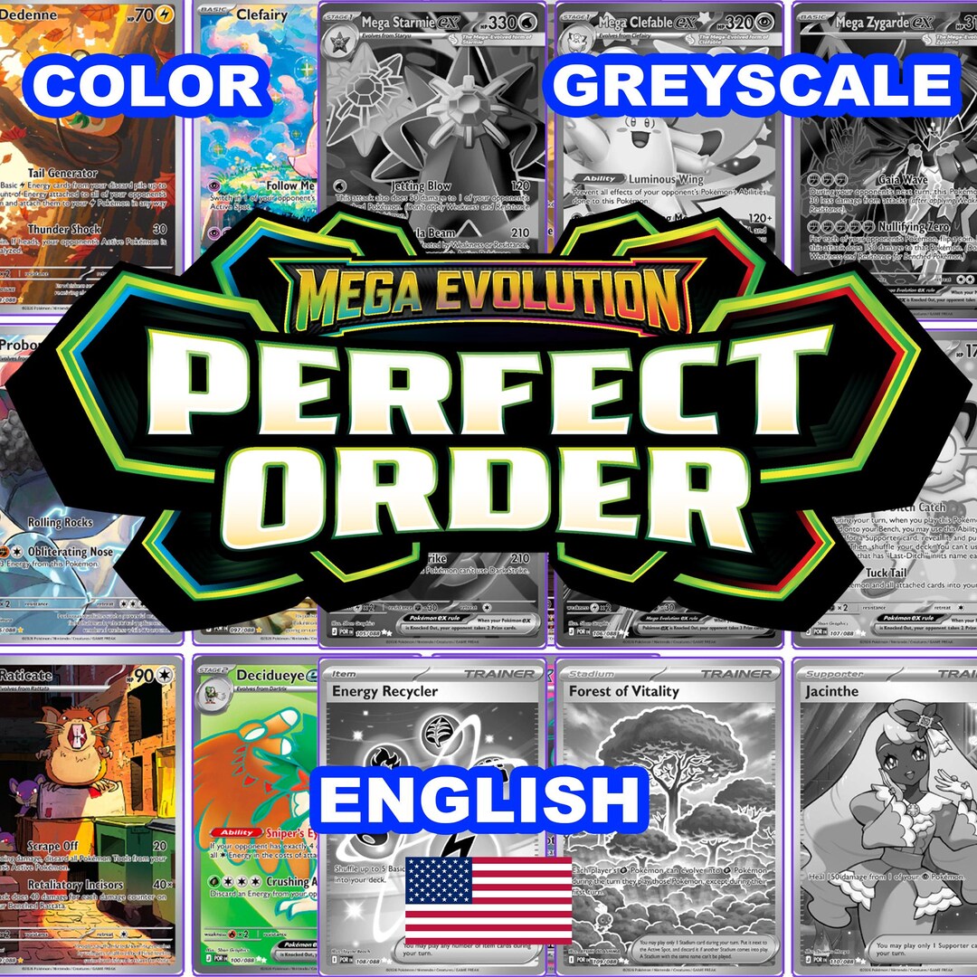 Mega Evolution Checklist.pdf Mega Evolution: Perfect Order Printable Master and Complete Set Binder ...