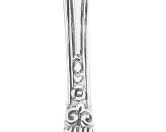 ss6360 Vintage Style Sterling Silver Salt Spoon