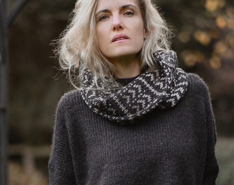 KNITTING PATTERN-Alps Cowl (adult & child sizes)