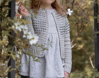 CROCHET Pattern-the Fringe Cardigan 1/2 