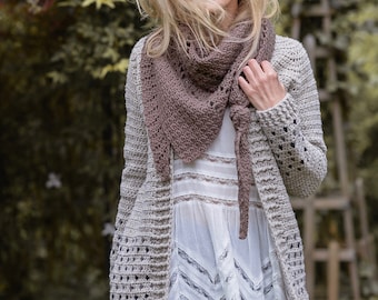 Crochet PATTERN-The Rain Haven Cardigan (2/3, 4/5, 6/7, 8/9, 10/12, 14/16, S, M, L, X-L, XX-L, XX-L/L3X-L and 3X-L/4X-L)