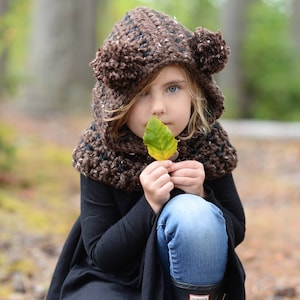 CROCHET PATTERN - Dane Dapple Cowl (3/6 mois, 6/12 mois, 12/18 mois, Toddler, Child, Teen/Adult tailles)