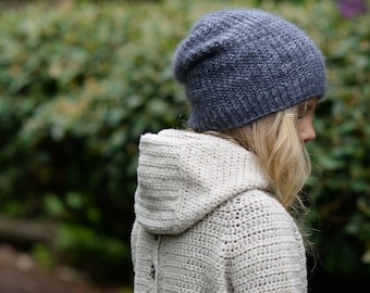 KNITTING PATTERN-The Mystic Slouchy (x-small, small, medium and large sizes)