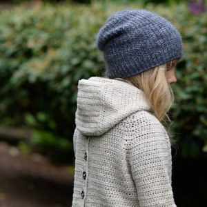 KNITTING PATTERN-The Mystic Slouchy (x-small, small, medium and large sizes)