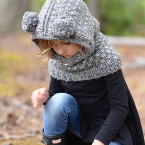 KNITTING PATTERN Dior Dapple Cowl 3/6 month 6/9 month 12/18 month Toddler Child Teen Adult sizes image 1