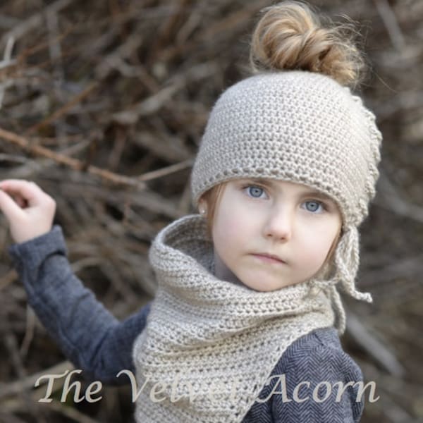 CROCHET PATTERN-The Mabel Set (2/5, 6/10, teen, adult s/m, adult large sizes)