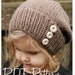 Knitting PATTERN-The Raevyn Slouchy (Toddler, Child, Adult sizes)