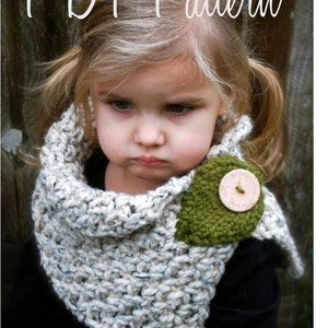 Crochet PATTERN-The Autumn Cowl Child, Adult sizes image 3