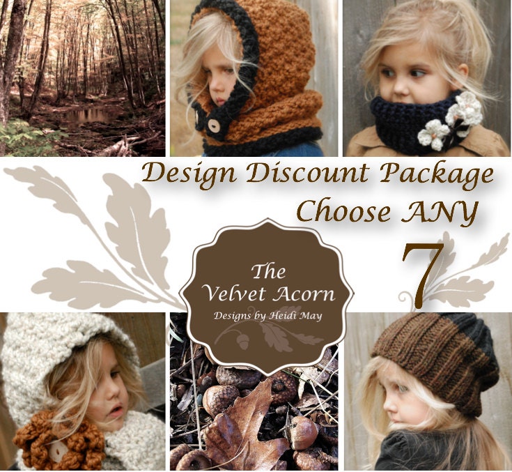 Design Discount Pattern Package CHOOSE ANY 7