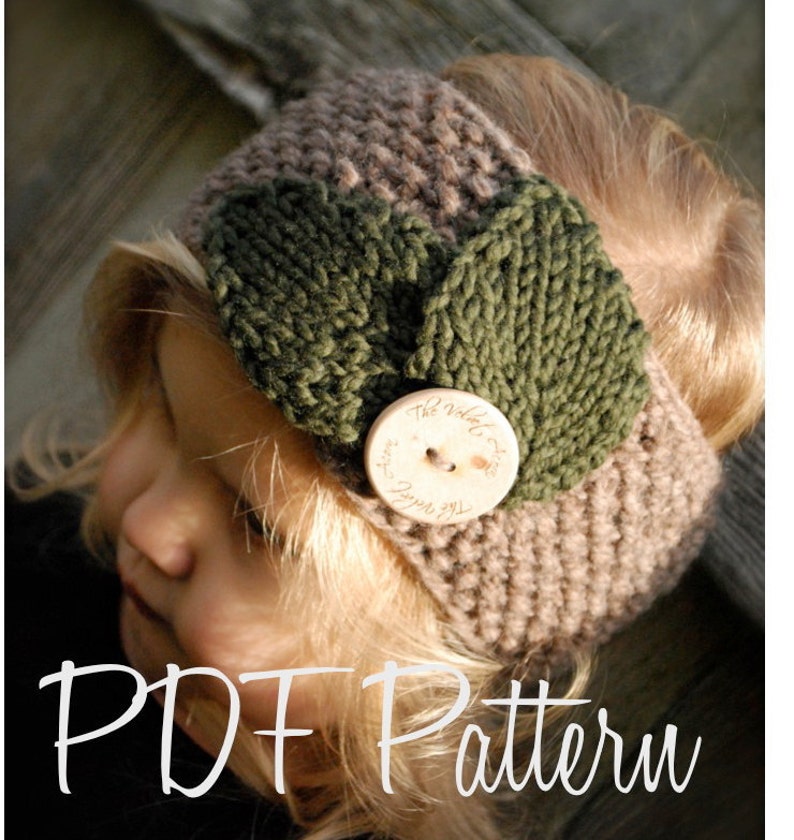 Knitting PATTERN-The Jordynn Warmer Toddler, Child, Adult sizes image 2