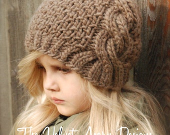 KNITTING PATTERN - Greyre Cloche' (Toddler, Child and Adult sizes)