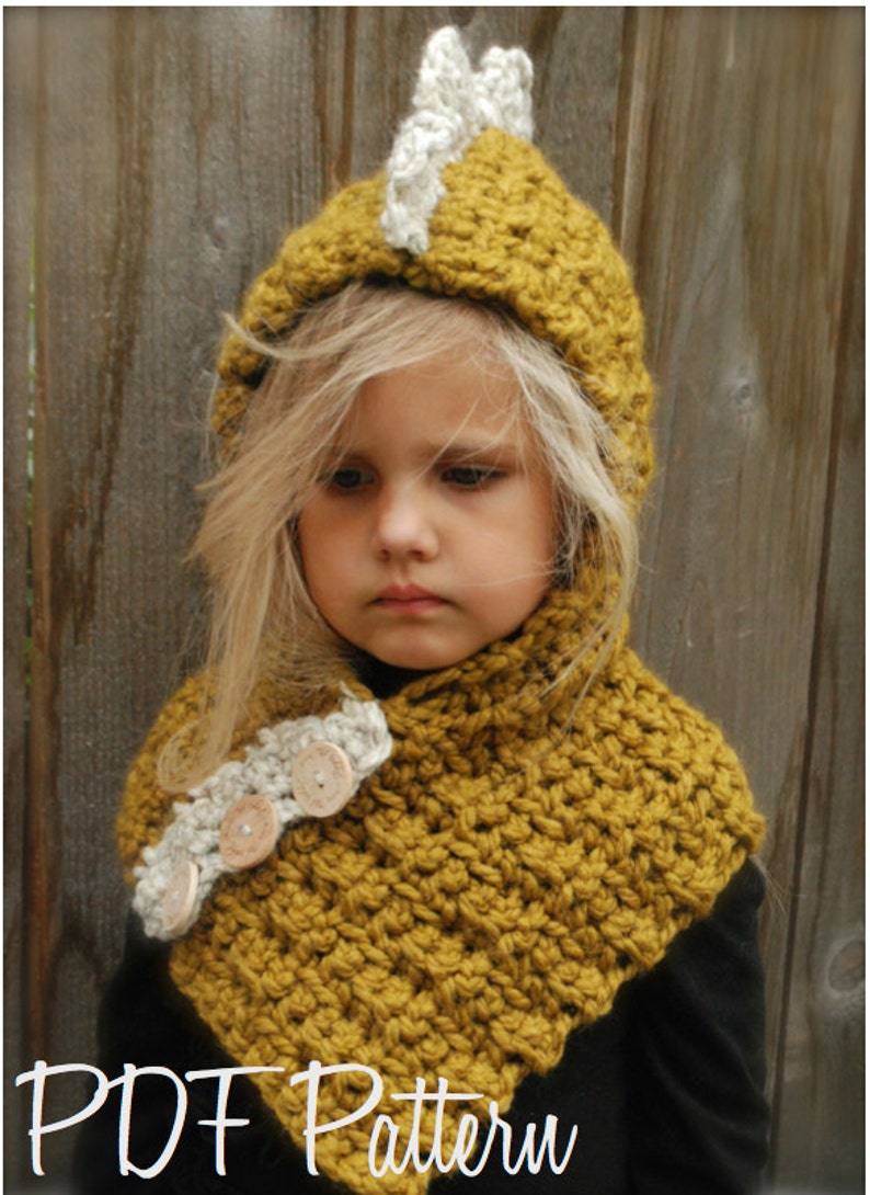 CROCHET PATTERN Drako Dino Cowl 12/18 month,Toddler, Child, Adult sizes image 3