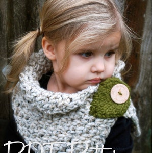 Crochet PATTERN-The Autumn Cowl Child, Adult sizes image 2