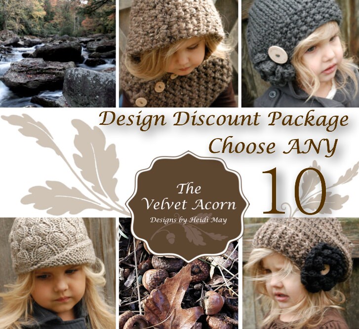 Design Discount Pattern Package CHOOSE ANY 10