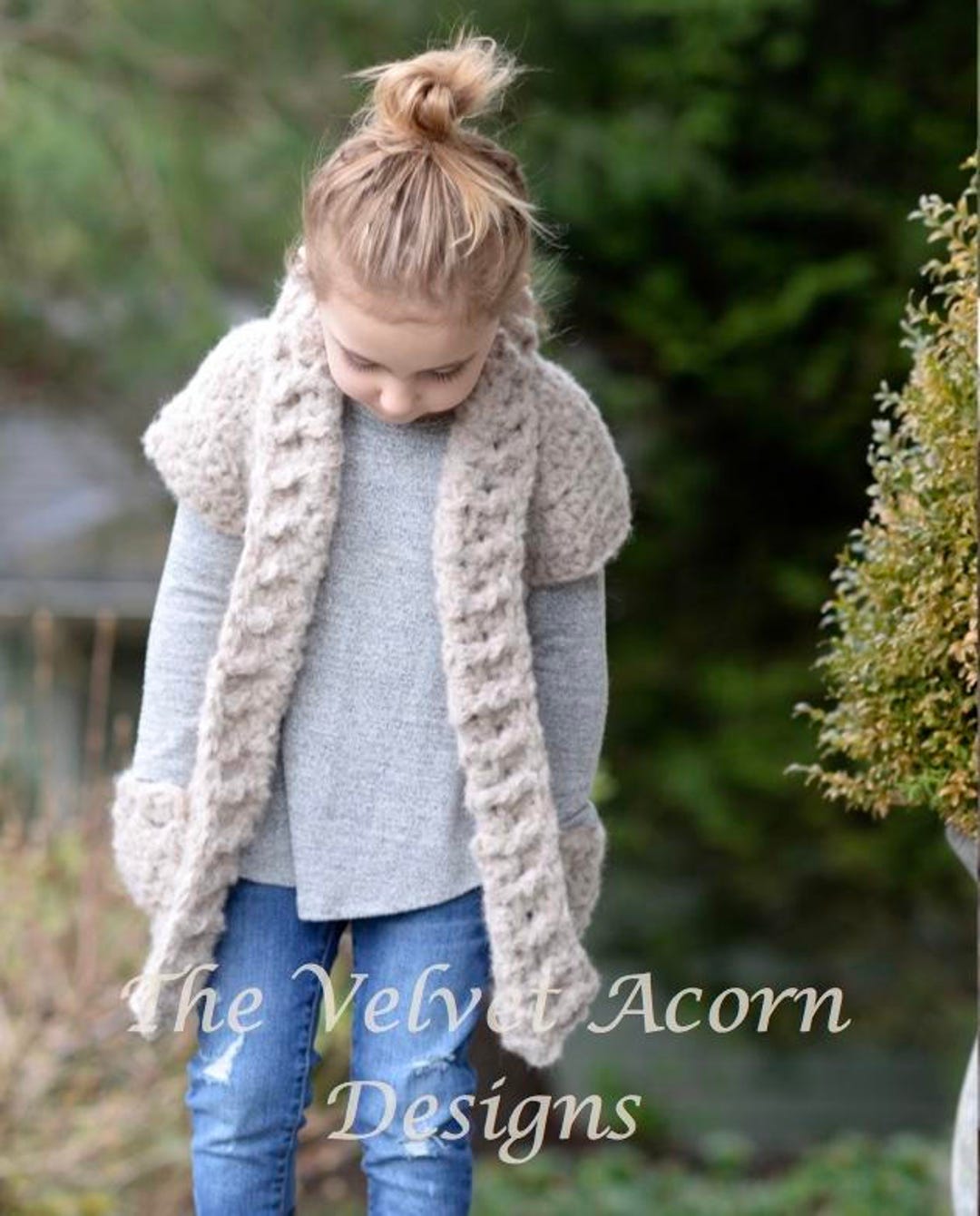 Crochet Pattern-the Tyla Sweater (2/3, 4/6, 7/9, 10/12, 14/16, Adult ...