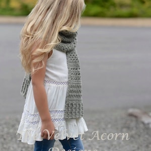 CROCHET PATTERN-The Rainstorm Wrap Small, Medium, Large and xLarge sizes image 3