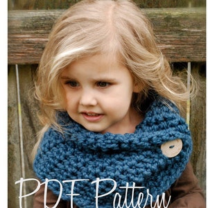 Crochet Pattern-the Tuscyn Cowl toddler Child Adult Sizes - Etsy