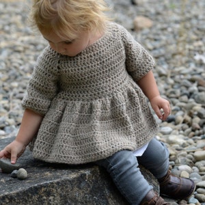 CROCHET PATTERN-The Rufflyn Cardigan 3/4, 5/6, 7/8, 9/10, 11/12 years image 2