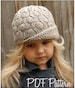Knitting PATTERN-The Harmony Cloche' (Toddler, Child, Adult sizes)