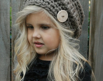 Crochet PATTERN-The Devlyn Hat (Toddler, Child, and Adult sizes)