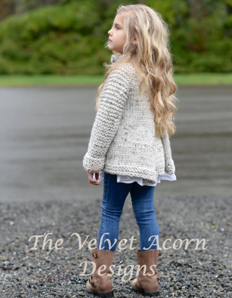 MOTIVO LAVORO A MAGLIA-The Brink Sweater (taglie 2, 3/4, 5/6, 7/8, 9/10, 11/12, S, M, L) immagine 4