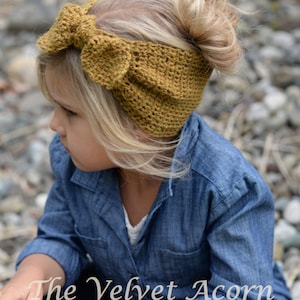 Crochet PATTERN-The Adanya Warmer (Toddler, Child, and Adult sizes)