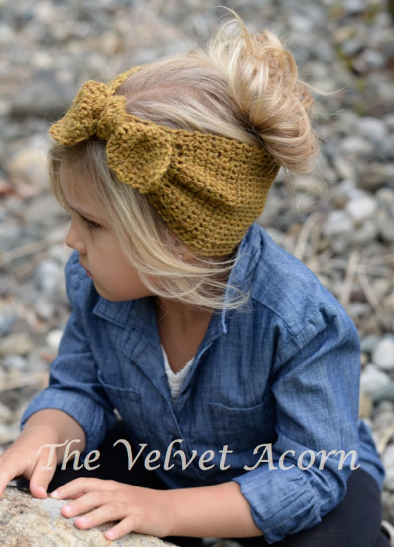 Crochet PATTERN-The Adanya Warmer Toddler, Child, and Adult sizes image 1