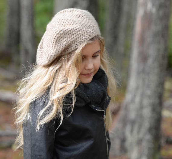 CROCHET PATTERN Stroll Beret small 