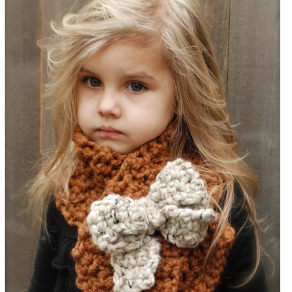 Crochet PATTERN-The Tyeleigh Scarf (Adult,Child, Toddler sizes)
