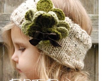 Knitting PATTERN-The Shamrynn Warmer (Toddler, Child, Adult sizes)