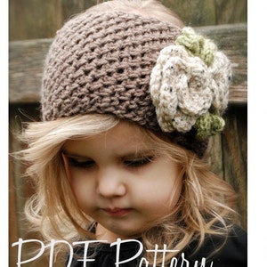 Crochet PATTERN-The Braelyn Warmer Toddler, Child, and Adult sizes image 3