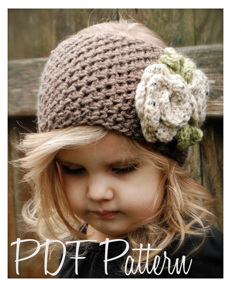 Crochet PATTERN-The Braelyn Warmer Toddler, Child, and Adult sizes image 3