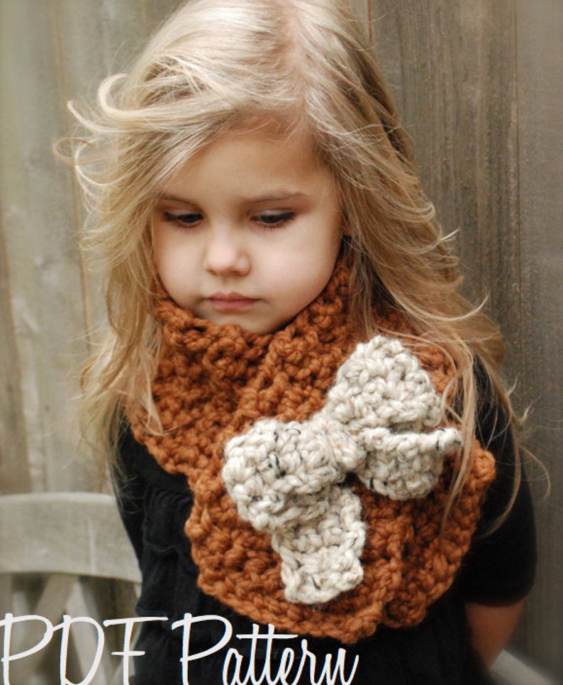 Crochet Pattern-the Tyeleigh Scarf adultchild Toddler - Etsy