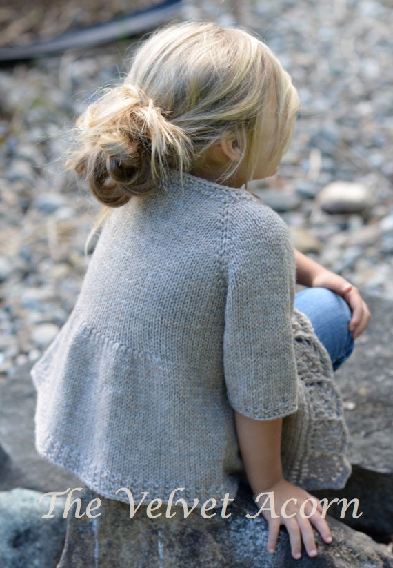 KNITTING Pattern-the Cove Cardigan 2/3 4/5 6/7 8/9 10/11 - Etsy Canada