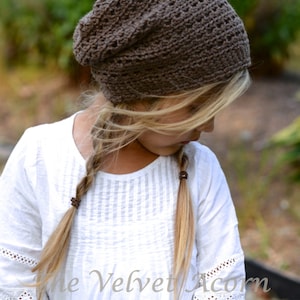 CROCHET PATTERN-The Cade Cap Toddler, Child, Adult sizes image 3