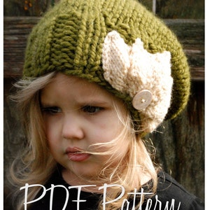 Knitting PATTERN-The Setiya Slouchy (Toddler, Child and Adult sizes)