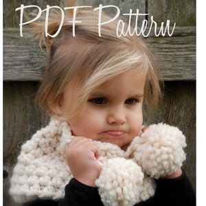 CROCHET PATTERN-The Bella Warmer (Toddler, Child, Adult sizes)