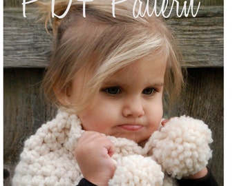 CROCHET PATTERN-The Bella Warmer (Toddler, Child, Adult sizes)