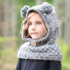 KNITTING PATTERN Dior Dapple Cowl 3/6 month 6/9 month 12/18 month Toddler Child Teen Adult sizes image 3