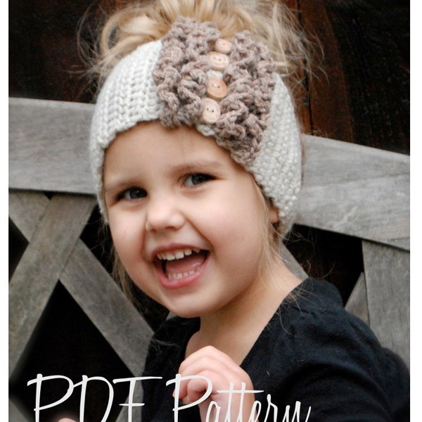 Crochet PATTERN-The Rainya Boot cuff/Warmer Set (Toddler, Child, and Adult sizes)