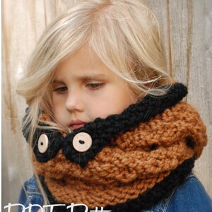 Knitting PATTERN-The Fayrah Hood 12/18 months Toddler Child Adult sizes image 2